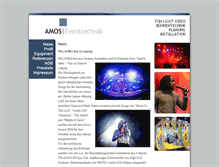 Tablet Screenshot of amosaudio.de